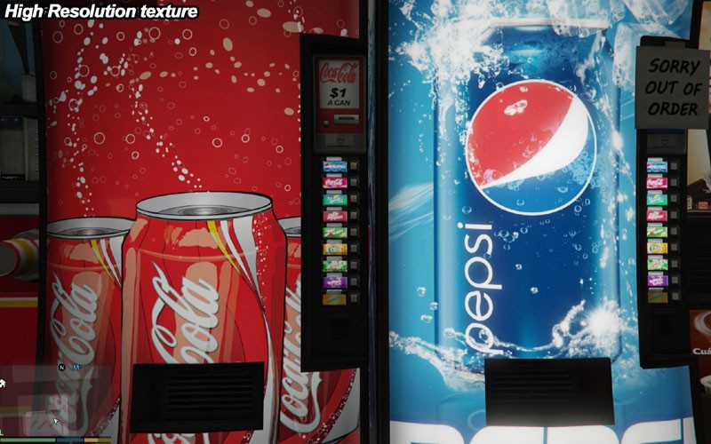 Soda Vending Machines, Coca, Pepsi & More